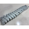 P101.6 E4P WITH WELDED ATTACHMENT Galvanized conveyor chain